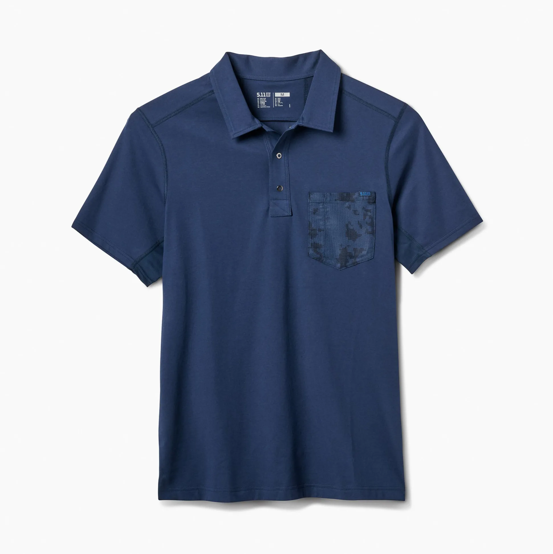 Archer Crest Pocket Polo