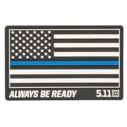 Thin Blue Line Rubber Patch