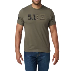 USA Flag Tonal Logo Tee