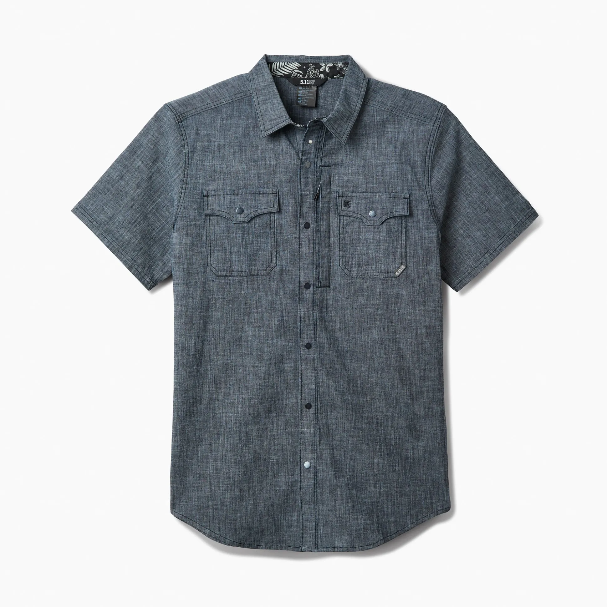Victor Short Sleeve Chambray Shirt